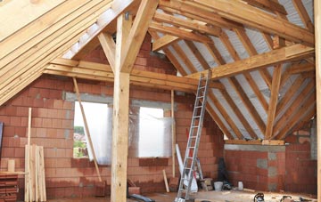 Higher Melcombe attic trusses